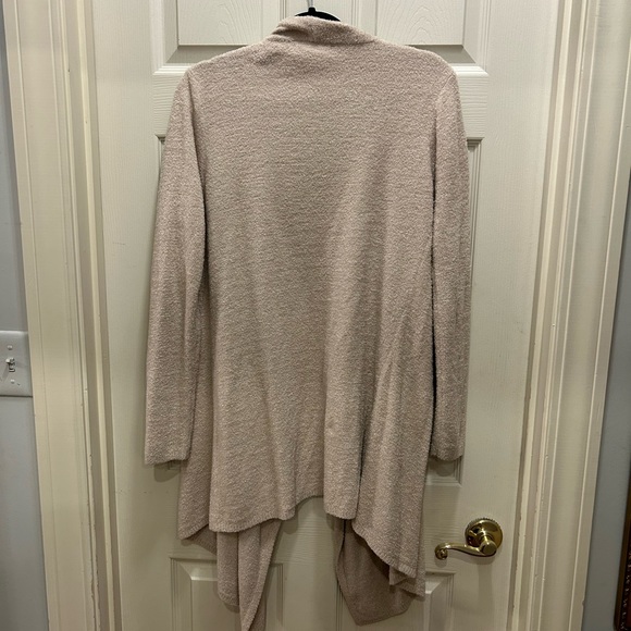 Barefoot Dreams Tan Sweater Size L/XL - Picture 4 of 6